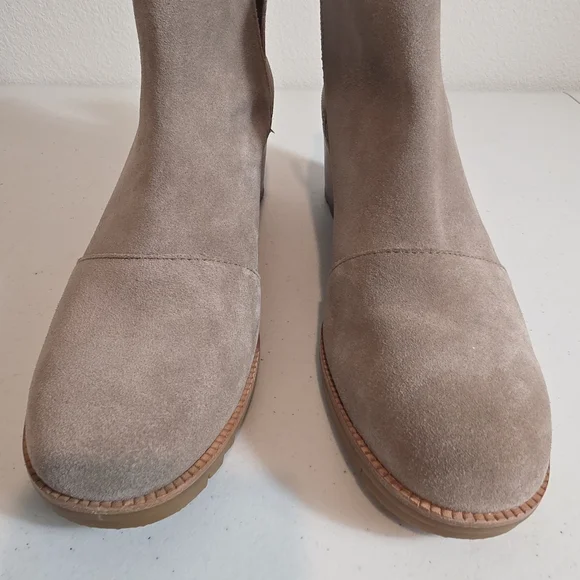 SOREL Cate Cut-Out Booties In Ash Tan Size 8.5 - Picture 6 of 12
